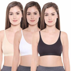 Bodycare Sports Bra For Teenager Combo Pack of 3 pcs1608