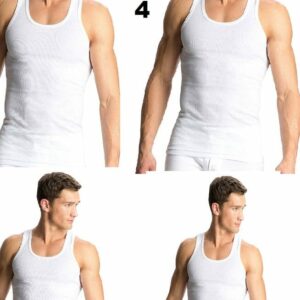 Jockey Vest For Men Style – ELANCE RIB VEST 8823 PACK OF 4 Pcs