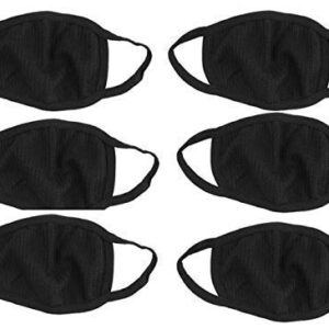 FACE MASK BLACK  FOR EVERY ONE PACK OF 10Pcs