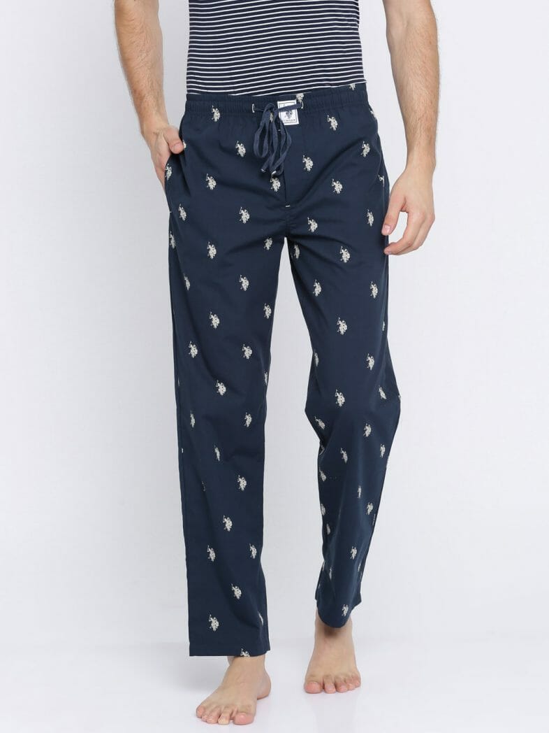 Buy Highlander White/Navy/Blue Checked Lounge Pant for Men Online at Rs.256  - Ketch