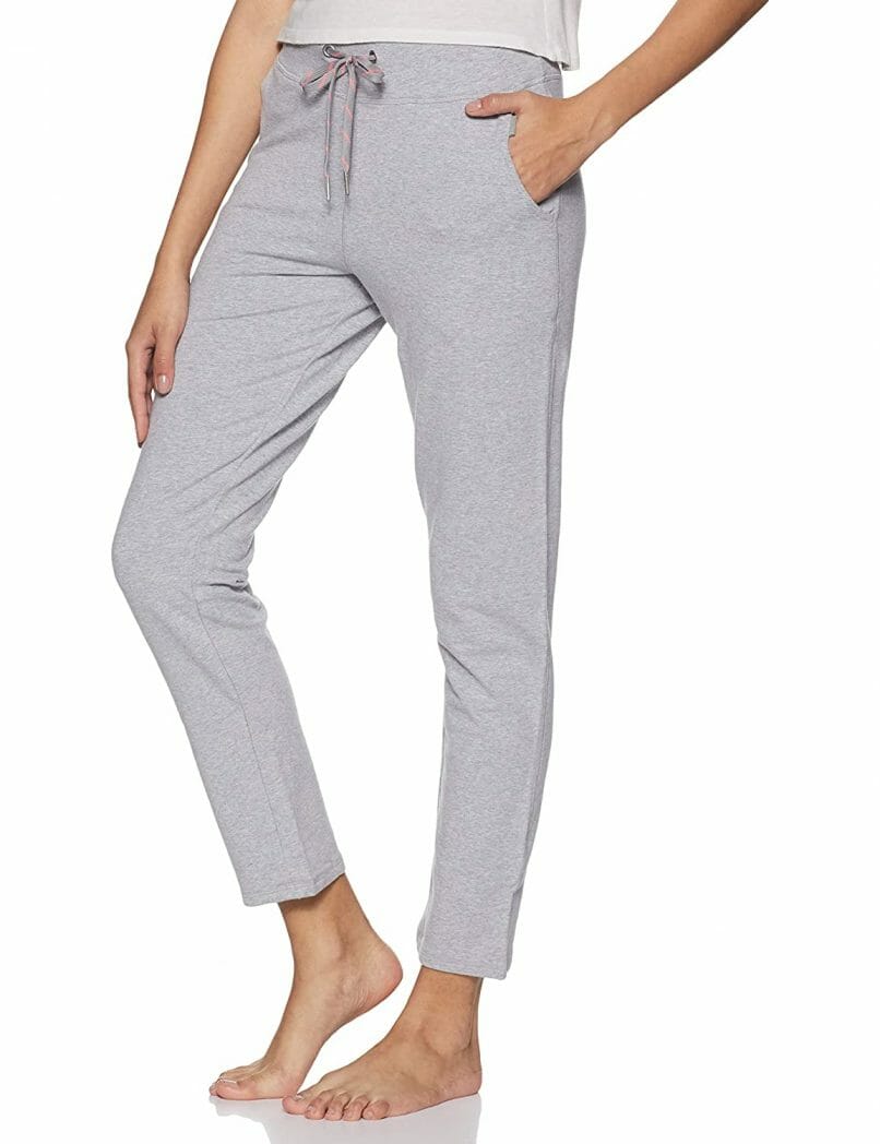 Buy women grey lounge pants online at the best price in India - Inwear