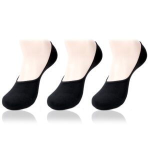 Bonjour Mens Cottan Loafar Socks Multi Color  Pack of 3 Pcs
