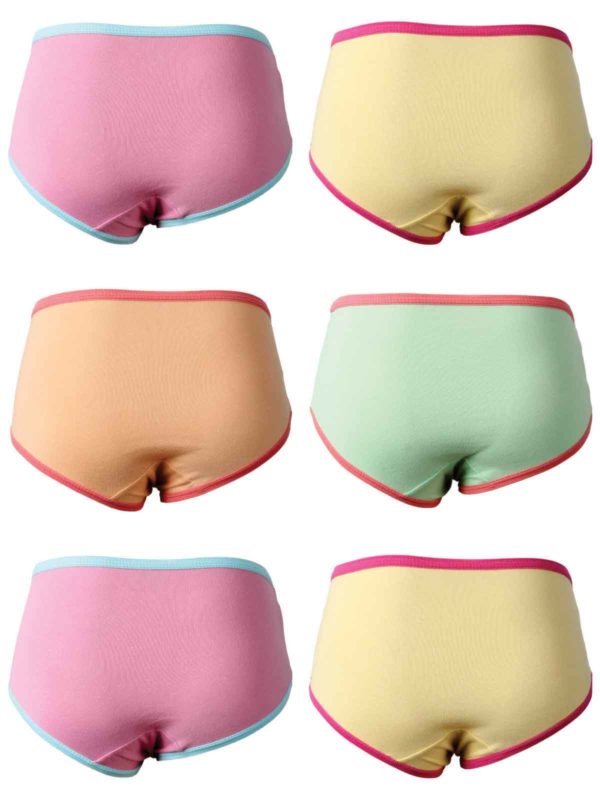 Bodycare Kids Girls Panty Cotton Barbie Print- Pack Of 2- 922 (Assorted) -   - Feel Free