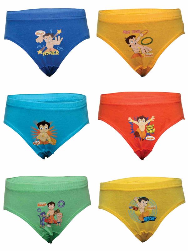 Paw Patrol Boys Brief Underwear, 5+1 Bonus Pack (Little Boys & Big
