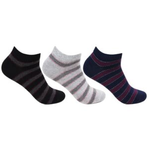Bonjour Mens Premium Topaz Ankle Socks Pack Of 3 Pcs