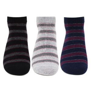Bonjour Mens Premium Topaz Ankle Socks Pack Of 3 Pcs