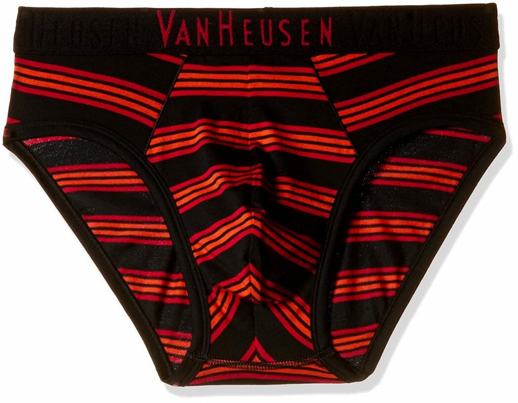 Buy Van Heusen striped-V briefs for men Online at best price in India.