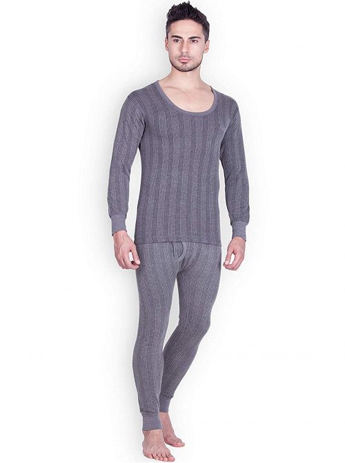 Lux Inferno Thermal Set For Men In Grey Color | inwear.in