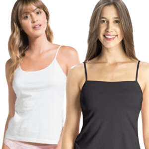 jockey Woman Camisole  1805 Pack of 2pc.Color Black & White