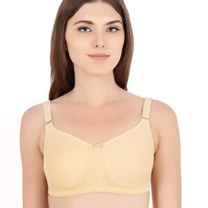 Floret Full Coverage Non Padded Bra In Skin Color Size 34, T-3033