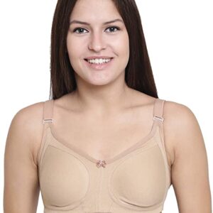 Floret Daily Wear Bra for Women’s | Non Padded Bra In Nude Color T-3033