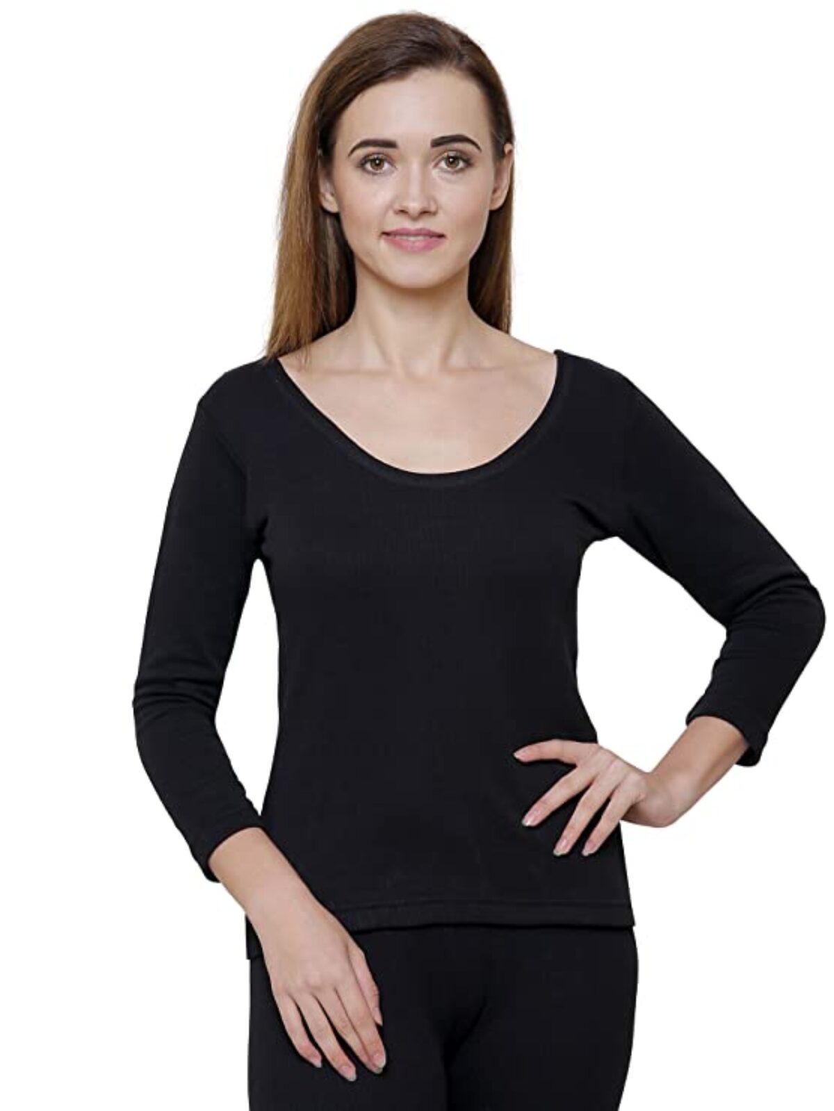 Bodycare Women's Thermal Top with 3/4th Sleeves