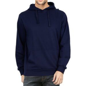 Men’s Sweatshirt In Navy Blue Color |Full Sleeves