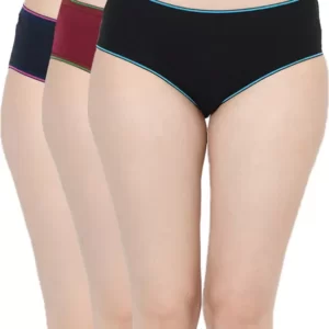Paris Beauty Hipster Panty Pack of 4 In Multicolor #RO-604 (DC)1