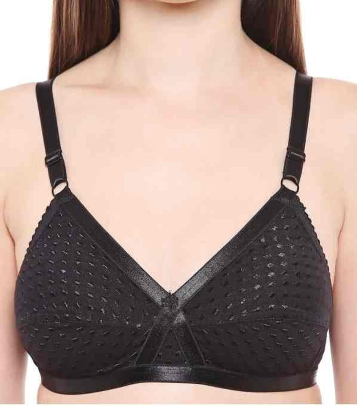 Non Padded Bra  Full Coverage T-shirt Bra Cup Size D & C